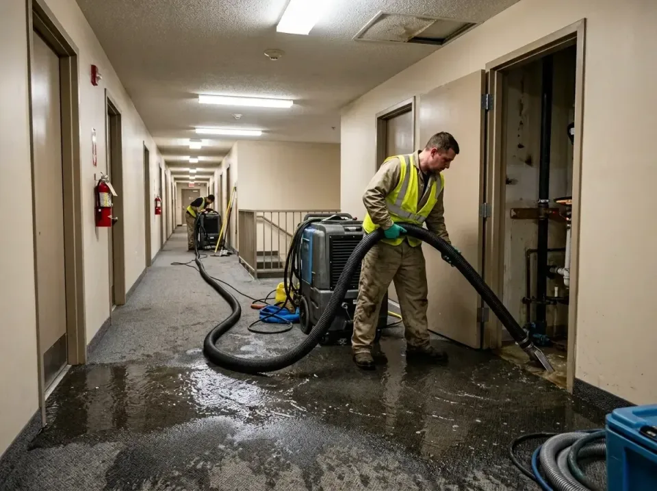 multi-unit-apartment-hallway-f-005 — frequently asked questions, Water Damage, Leak Detection & Mold Remediation Near Me in…